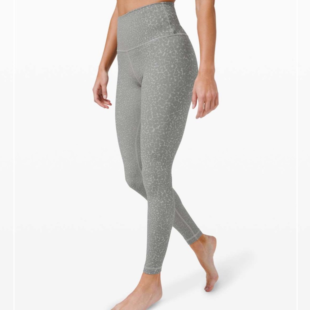 lululemon Align Pant 28" sz 0 *Engineer Print City